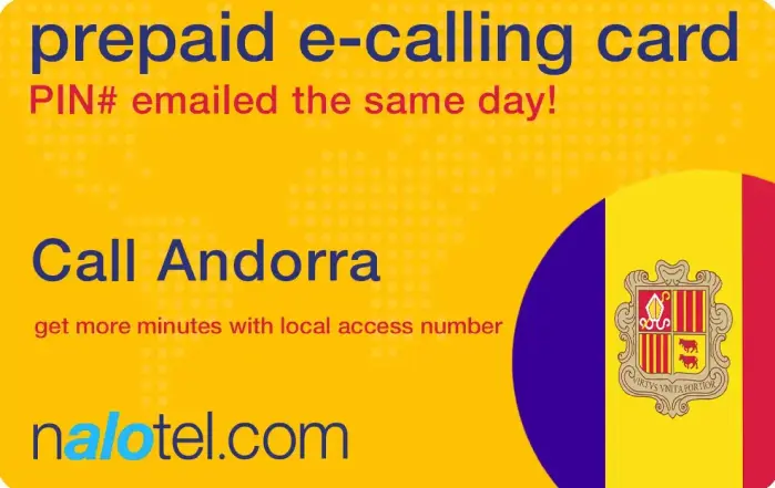 Andorra Calling Card