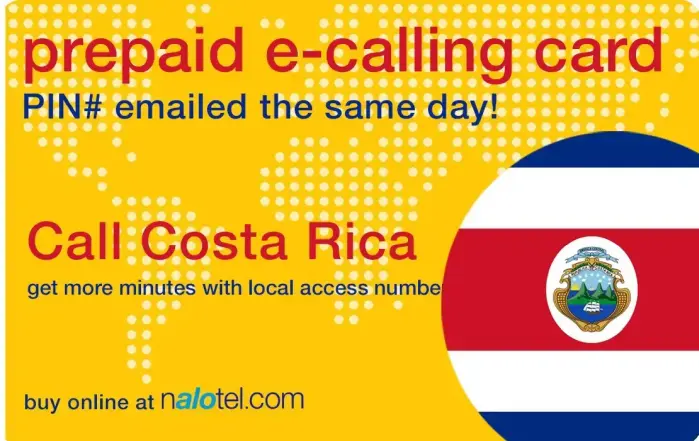 Costarica Calling Card