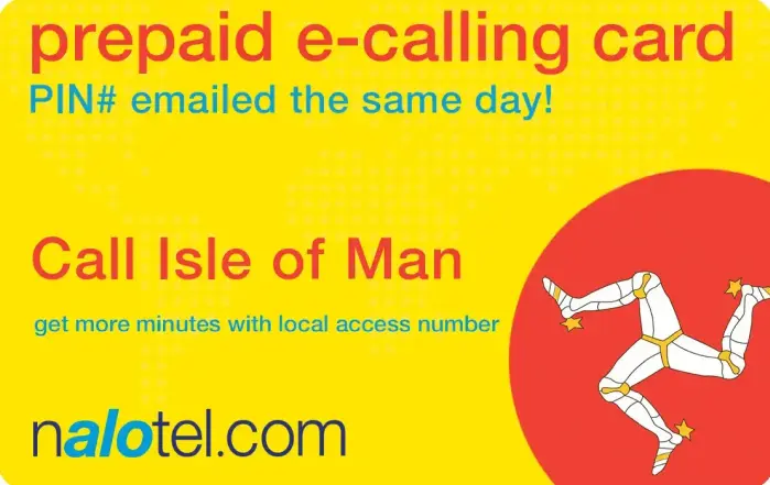 Isle of man Calling Card