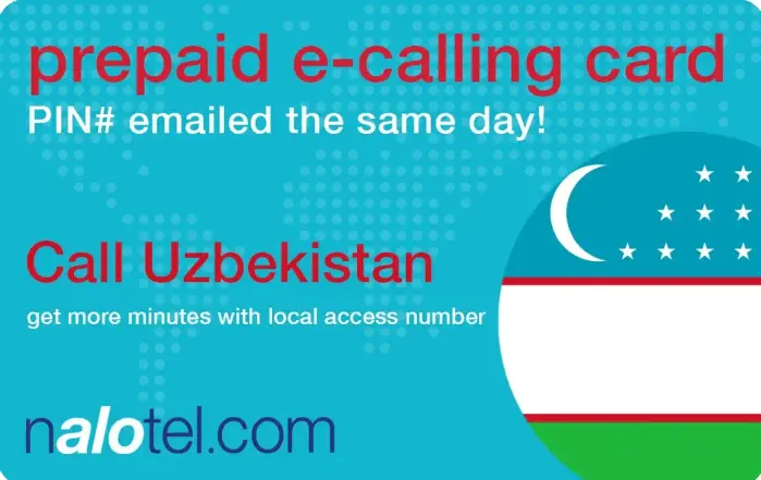 Uzbekistan Calling Card